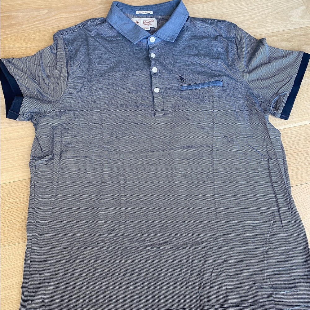 Penguin Men’s Navy Polo